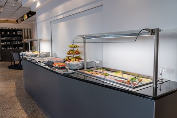 Daily buffet breakfast for a fee