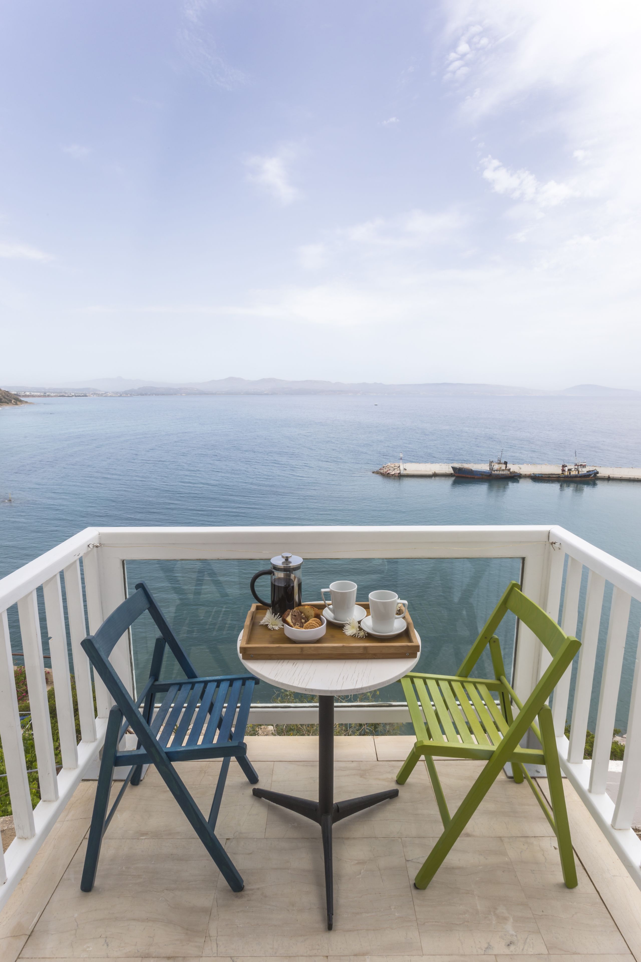 superior double room, balcony, sea view | balcony