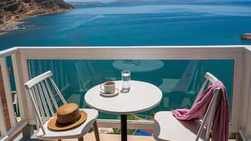 Doppia Superior, balcone, vista mare | Vista del balcone