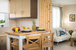 Family Villa | Private kitchen | Full-size fridge, microwave, oven, stovetop - Villa Provenza (Zakynthos)