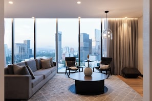 Presidential Suite, 1 Bedroom | Living area