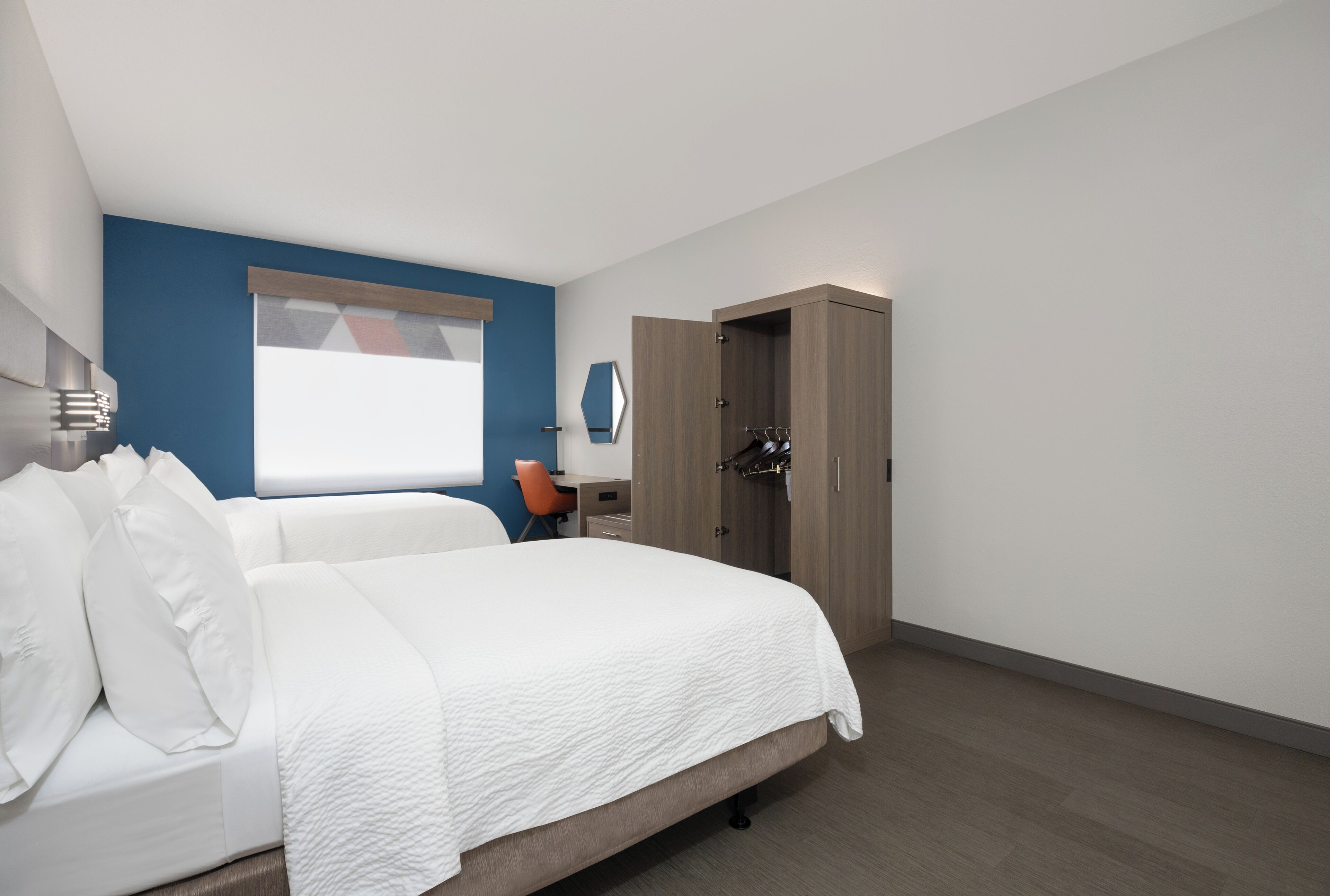 desk, laptop workspace, iron/ironing board, free cots/infant beds