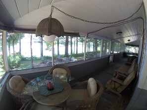 Porch - Timber Bay Resort (Lac du Flambeau)