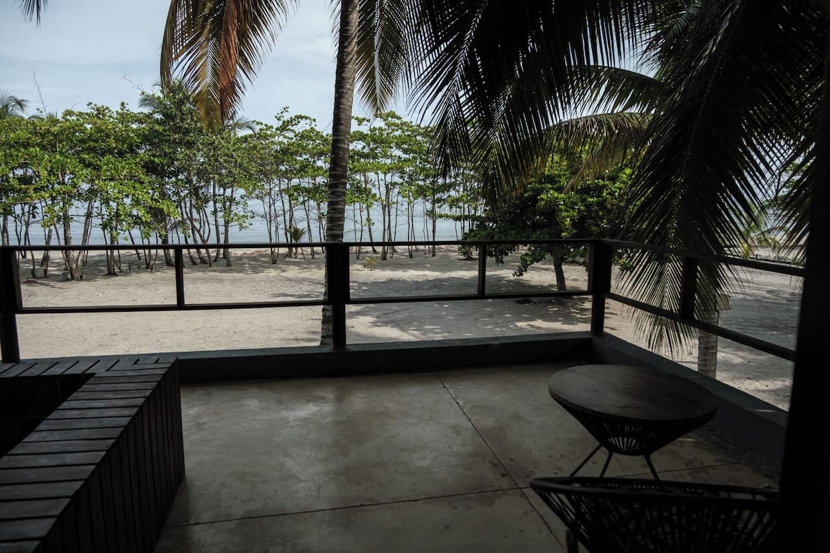 豪華客房, 露台, 海景 | 床單