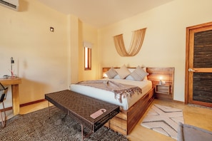 Deluxe Double Room, Sea View | Bed sheets - Tay beach hotel - Tayrona (Santa Marta)
