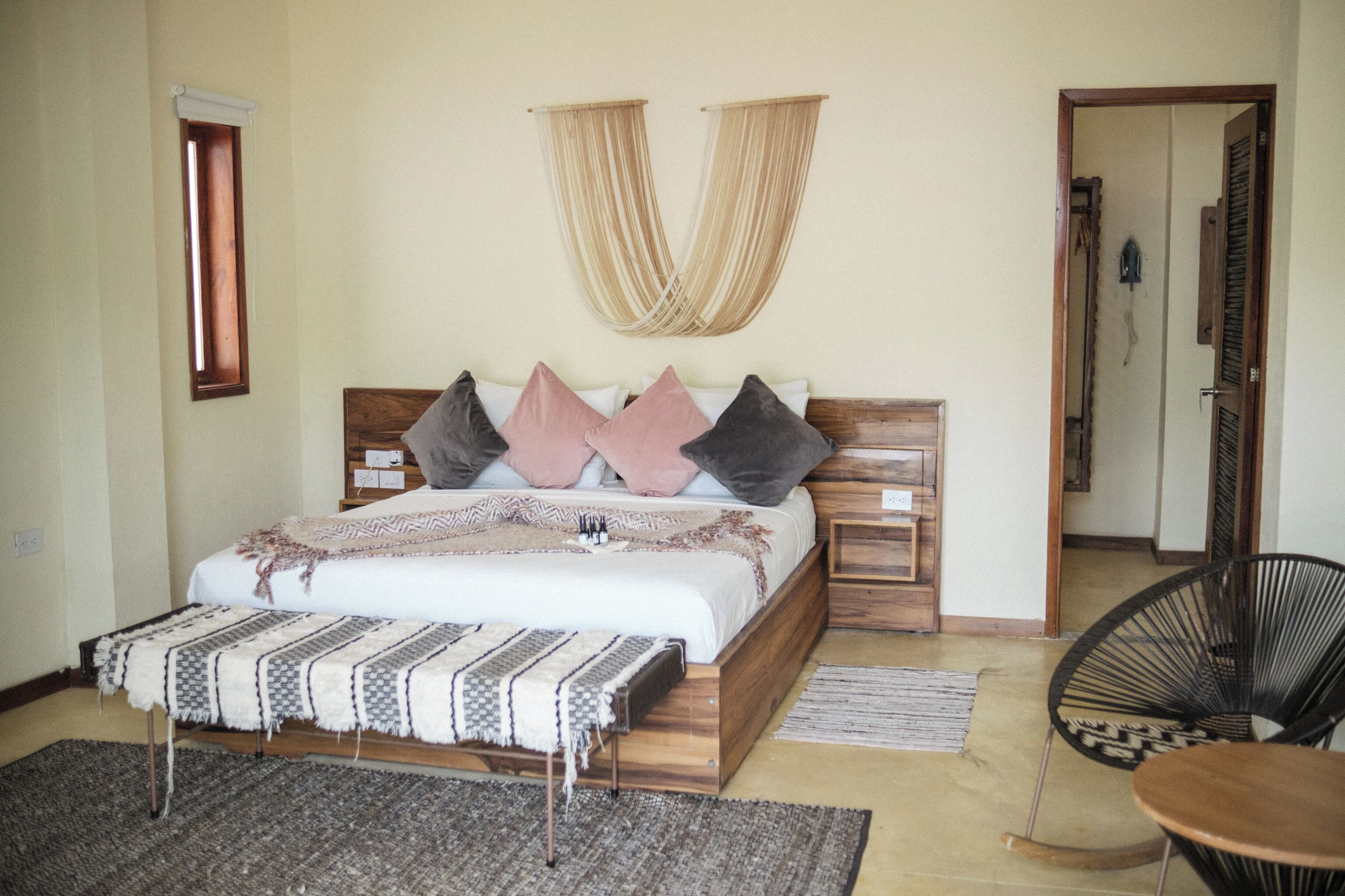 デラックス ダブルルーム シービュー | ベッドシーツ