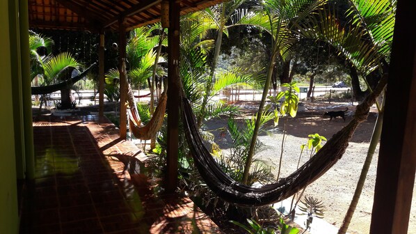 Terrace/patio - Pousada Cantinho das Mangueiras (Santana do Riacho)