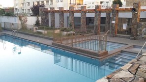 Seasonal outdoor pool