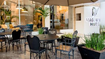 Uitzicht vanuit accommodatie
