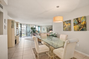 Dining Room into Living Room