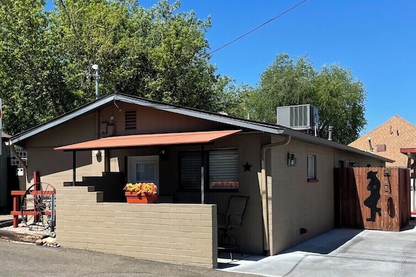Front of Cottage and Parking
