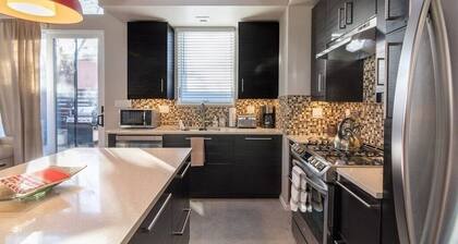 Truly unique art-filled home w/ garden close to the Plaza.