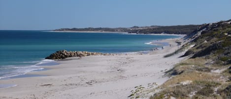 Beach nearby, beach towels