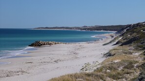 Beach nearby, beach towels