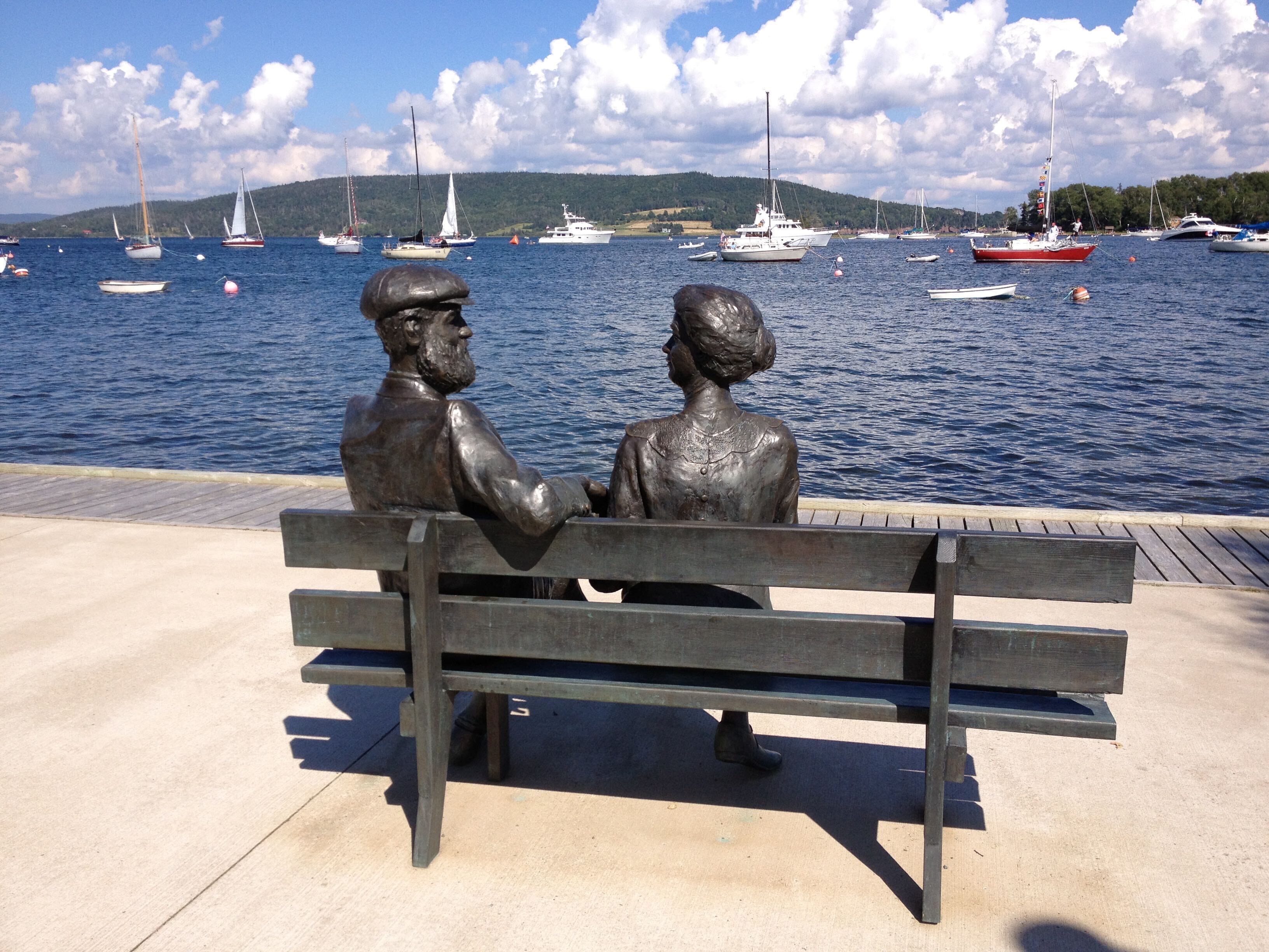 Take a Stroll down by the Village Waterfront and Boardwalk
