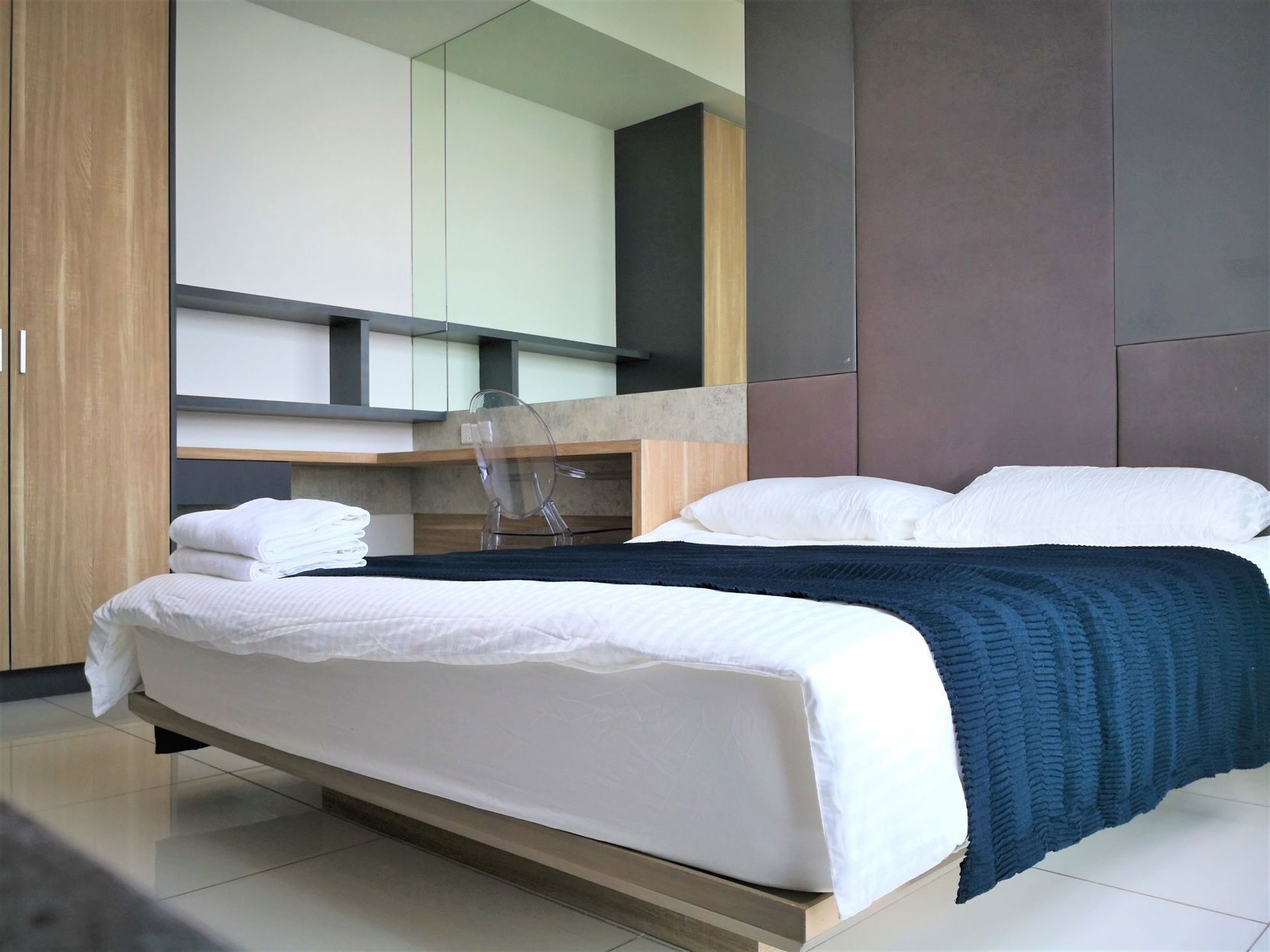 Select-Comfort-Betten, individuell dekoriert, individuell eingerichtet