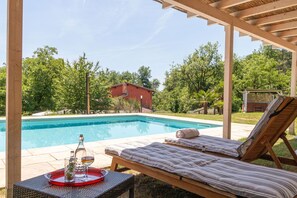 Pool - IL DOCCIO, House + Private pool & hot tub (Terranuova Bracciolini)