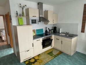 Fridge, microwave, oven, dishwasher - "Pearl of the Baltic Sea" - 2 room - Pearl of the Baltic Sea (Zinnowitz)