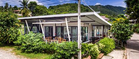 Facciata della struttura