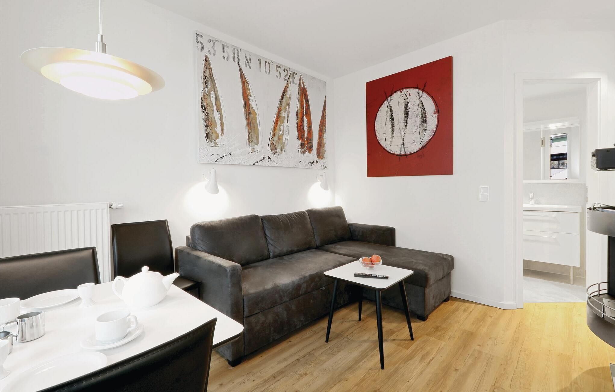 Fernseher, Kamin
