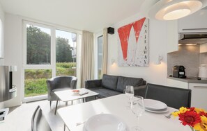 TV, fireplace - Dünenvilla 11, Whg 3 (Travemünde Waterfront)