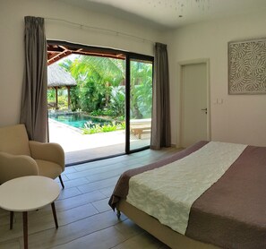 3 bedrooms, desk, iron/ironing board, travel cot - Villa 7 HACIENDA Luxurious & Exotic with private pool PEYREBERE (Pereybere)