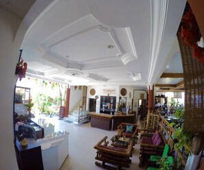 Sala de estar en el lobby