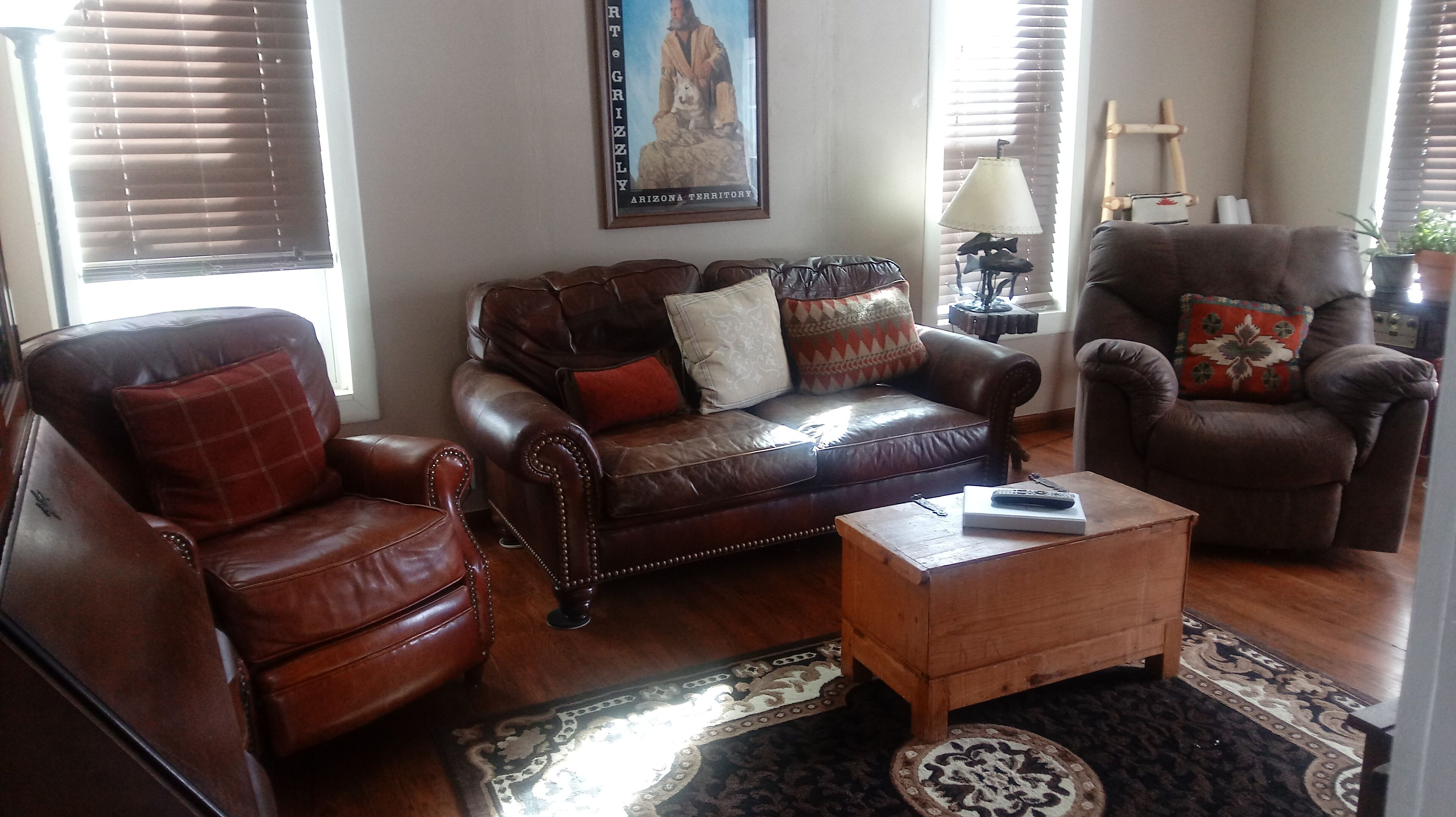 TV, fireplace, DVD player, books