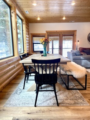 Dining - Streamside 2 bd Cabin w/ hot tub at Sundance. (Sundance)