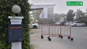 Fassade der Unterkunft