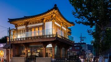 Front of property - evening/night