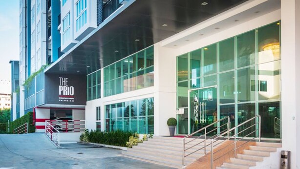A modern building with a prominent sign reading "THE PRIO". - Locals ChiangMai Central Airport Plaza (Chiang Mai)