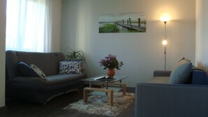 公寓, 山景 | 1 間臥室、熨斗/熨衣板、免費無線上網、床單
