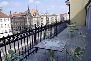 Vue depuis lâhĂ©bergement