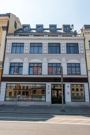 Façade de lâhĂ©bergement