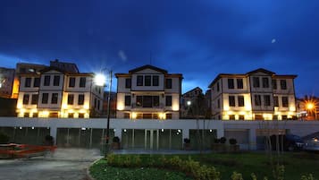 Front of property – evening/night