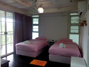 Chambre Standard avec lits jumeaux | Rideaux occultants, Wi-Fi gratuit