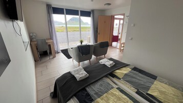 Superior Double or Twin with Mountain view  and private bathroom | Blackout drapes, free WiFi, bed sheets