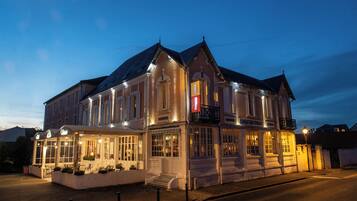 Voorkant van accommodatie