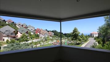 Blick von der Unterkunft