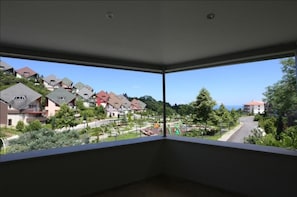 Blick von der Unterkunft