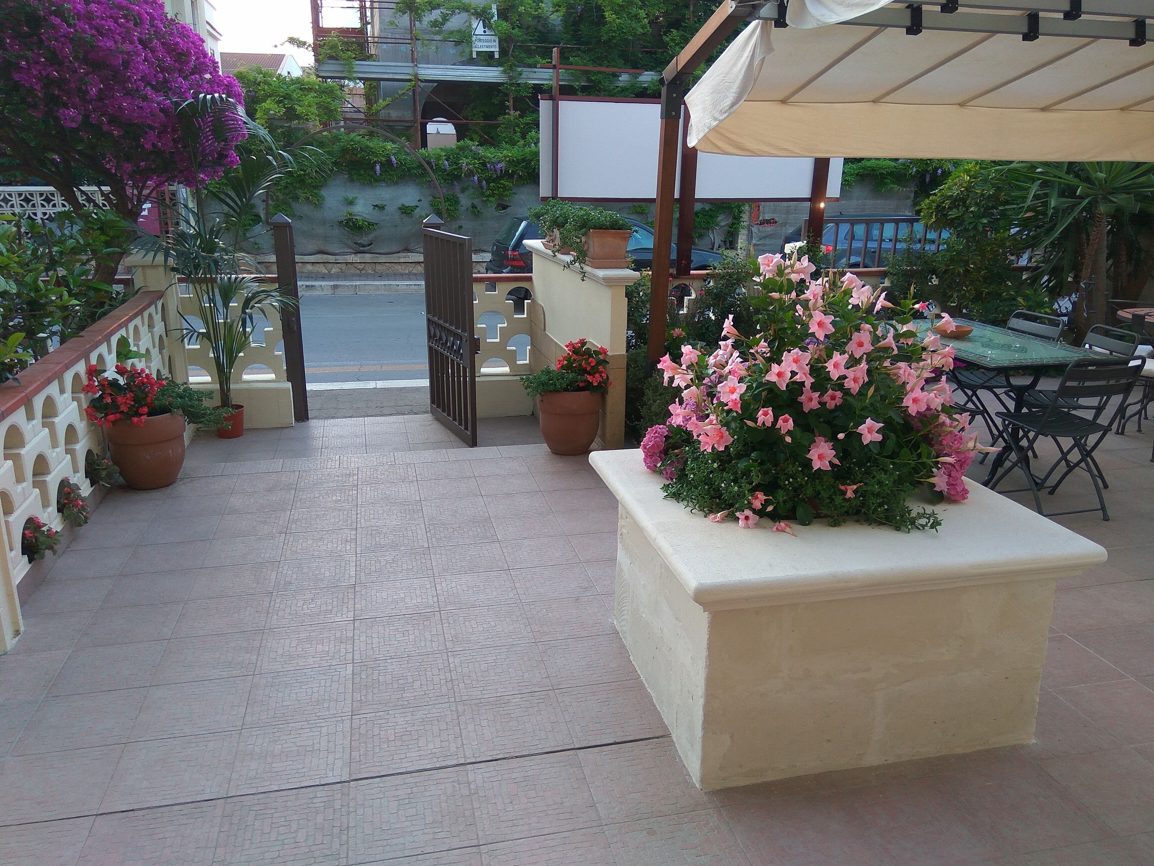 Enceinte de l’hébergement