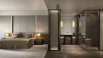 Minibar, in-room safe, desk, blackout drapes