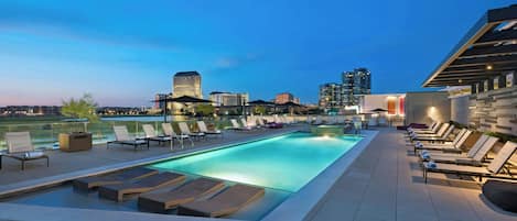 Seasonal outdoor pool