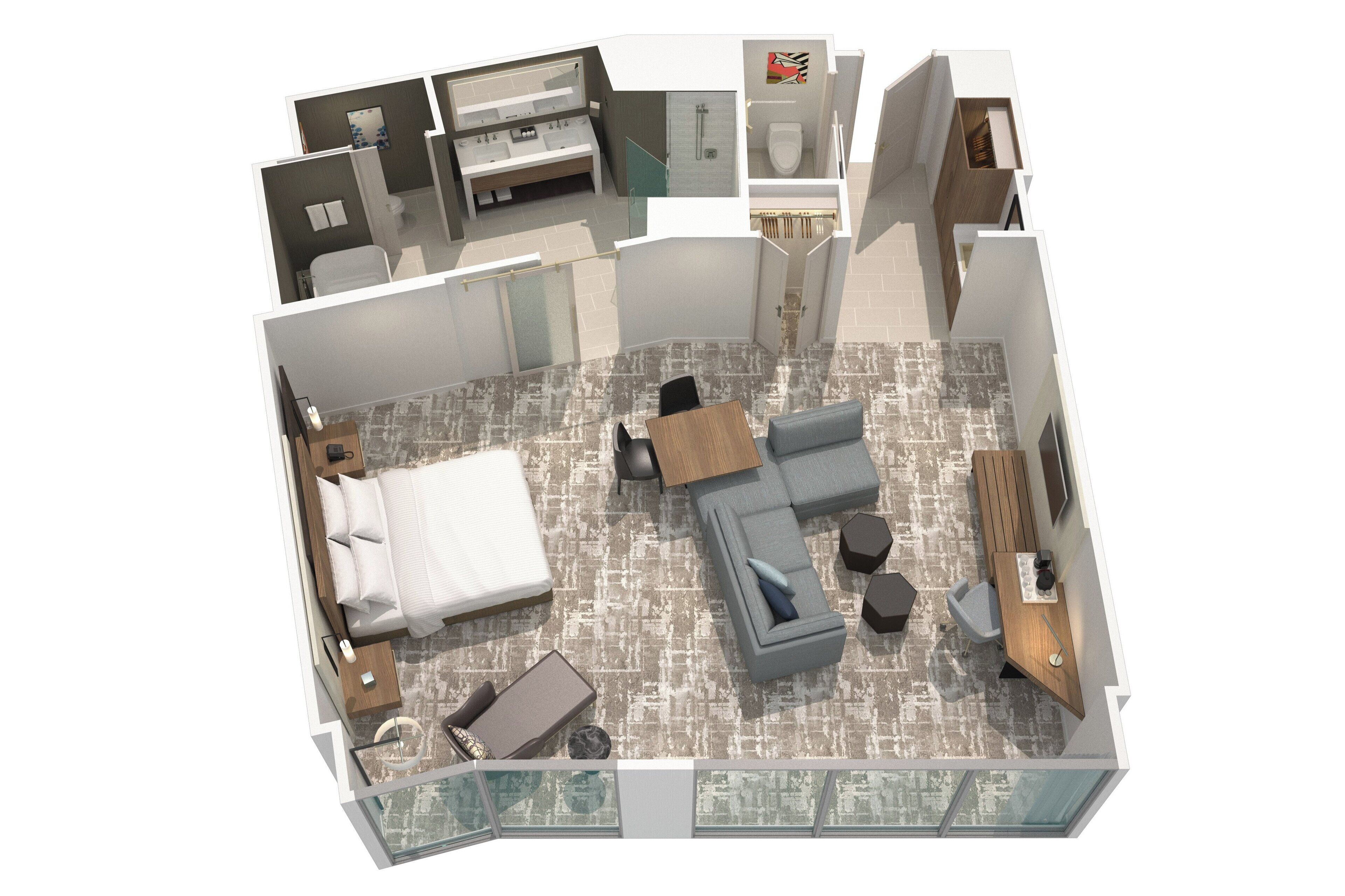 club suite, 1 bedroom | property amenity