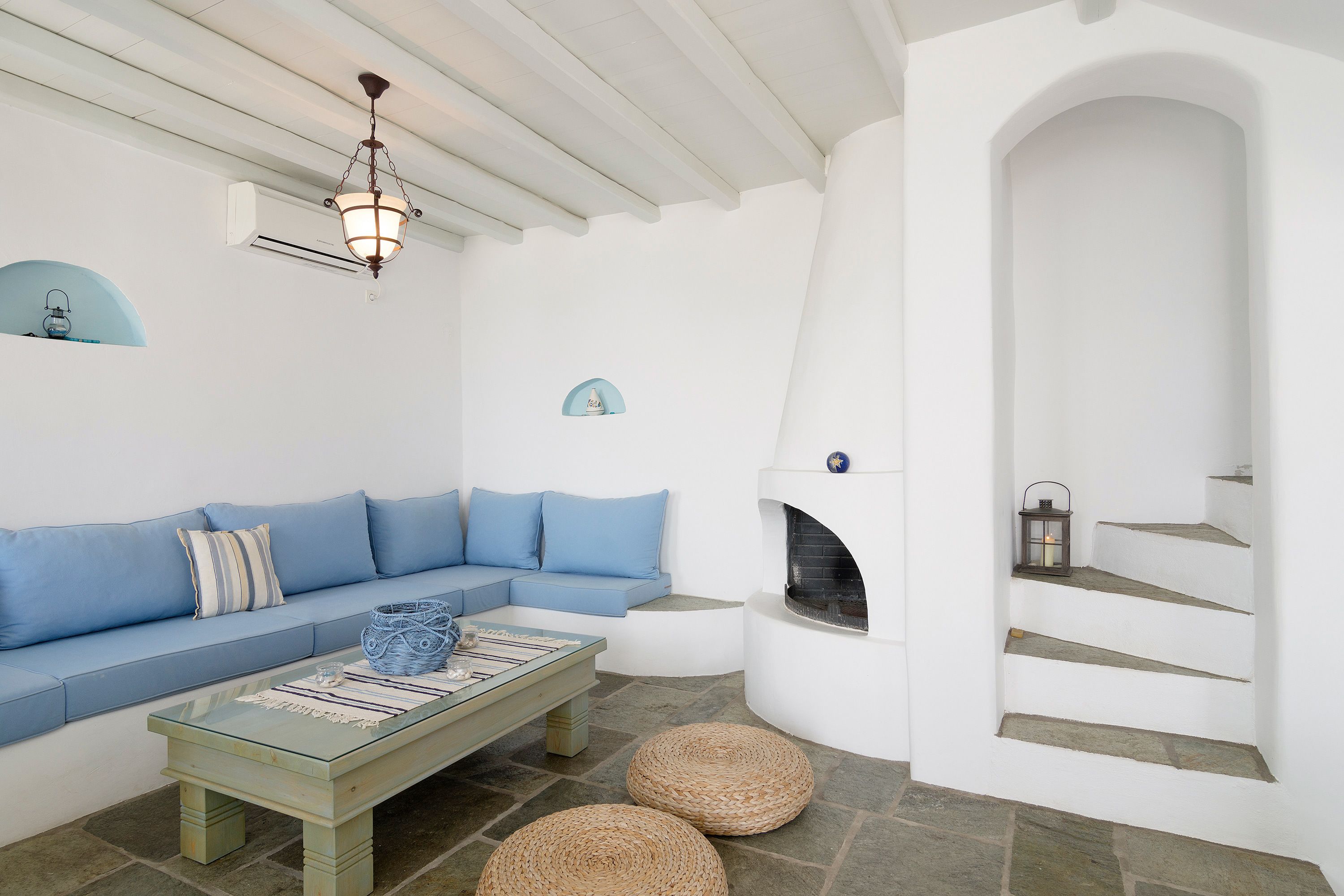 Casa, 2 quartos (Livadakia 2) | Área de estar