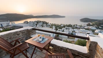 Casa, 2 quartos (Livadakia 2) | Vista da sacada