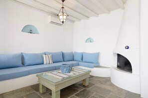 Living room - Serifos Houses Livadakia (Serifos)