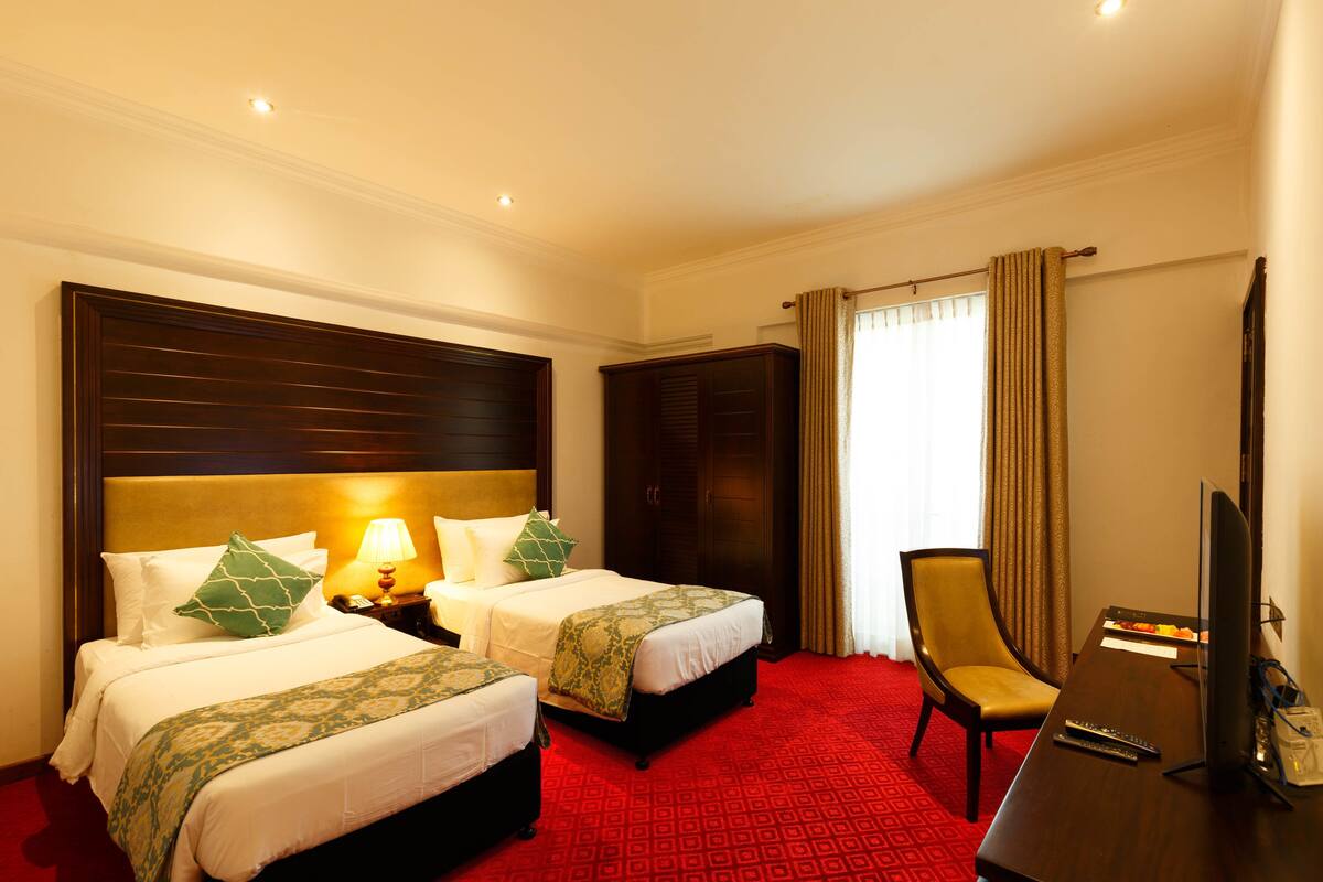 Deluxe Twin Room  | Bettwäsche aus ägyptischer Baumwolle, hochwertige Bettwaren
