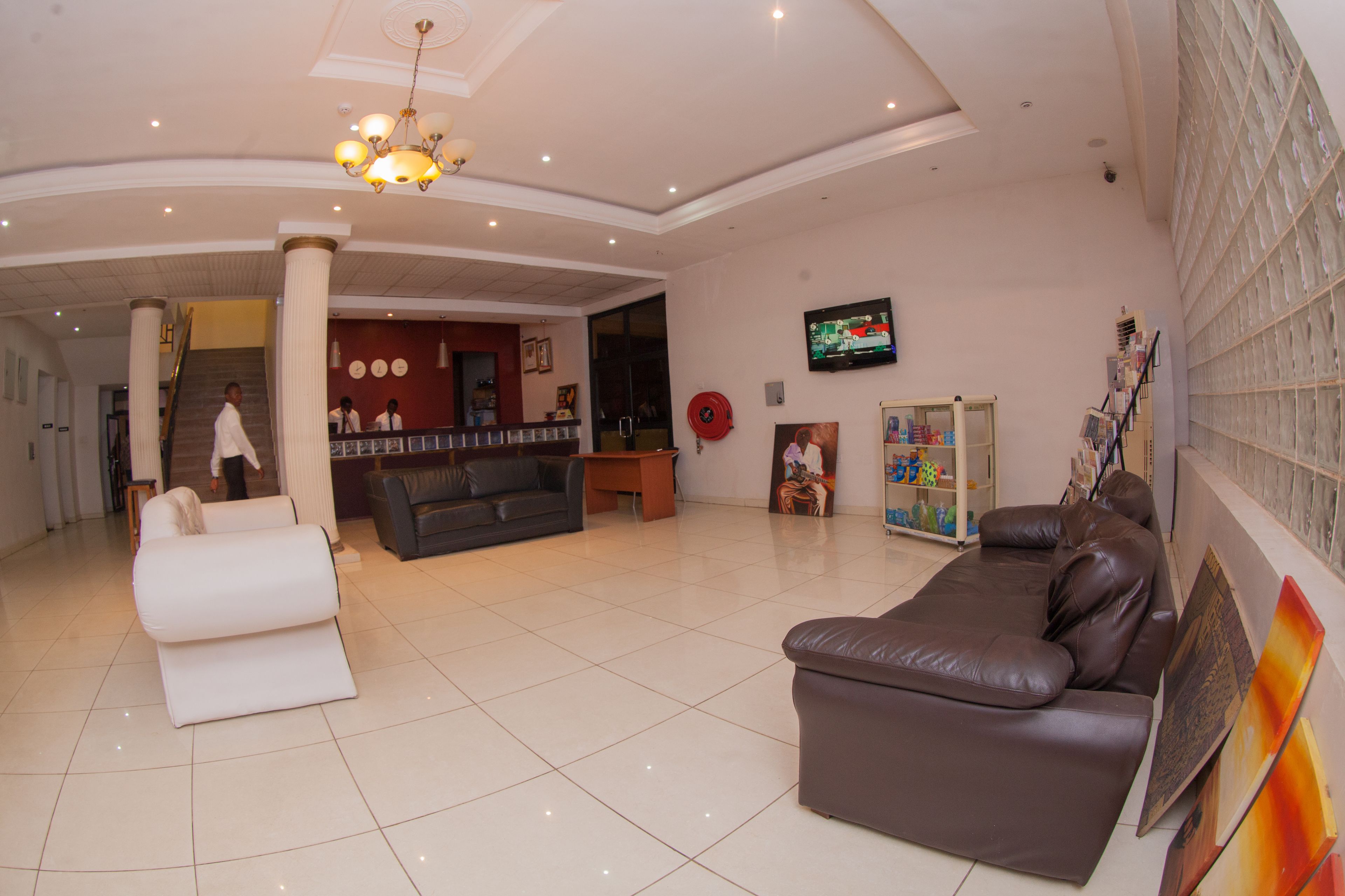 Reception hall